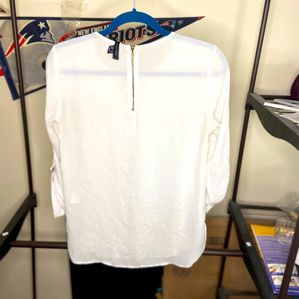 White Blouse from PrettyLittleThing
